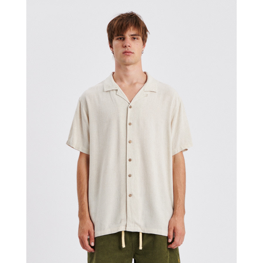 ERNIE RESORT SHIRT – OATMEAL
