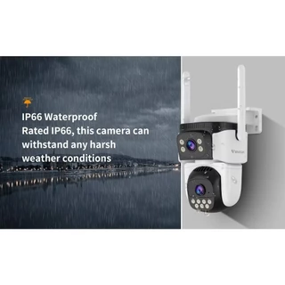 VSTARCAM CG621DR 4G SIM / CS621DR WiFi กล้องวงจรปิดไร้สาย ความละเอียด 4MP (1080p)+(2 เลนส์กล้อง) ภาพสี Ai + ตรวจจับคน