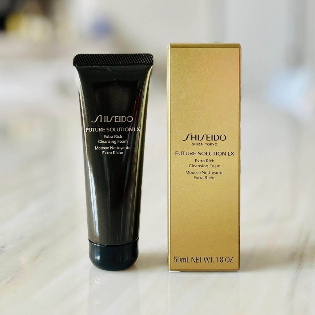 ผลิต 08/23 โฟมล้างหน้า S hiseido Future Solution LX Extra Rich Cleansing Foam 50ml
