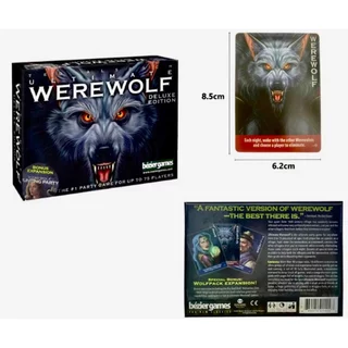 changkid บอร์ดเกมส์ เกมส์ล่าปริศนามนุษย์หมาป่า Ultimate Werewolf (ภาษาอังกฤษ)สนุกสนาน พร้อมส่ง