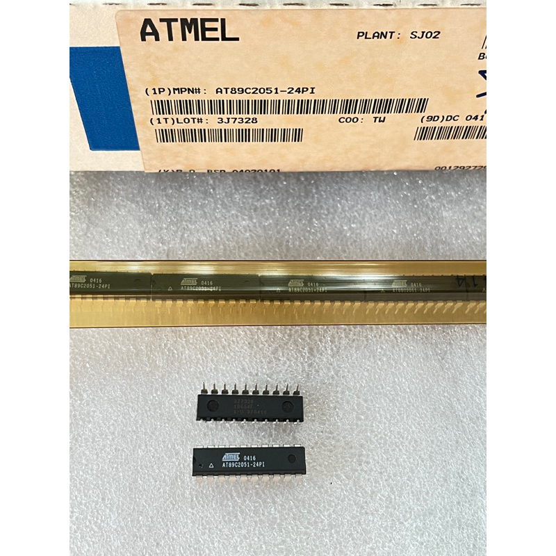 ATMEL AT89C2051-24PI ไมโครคอนโทรลเลอร์ (แพ็ค1ชิ้น)ของแท้ใหม่พร้อมส่งในไทย 8-bit AT89C2051 Micro Cont
