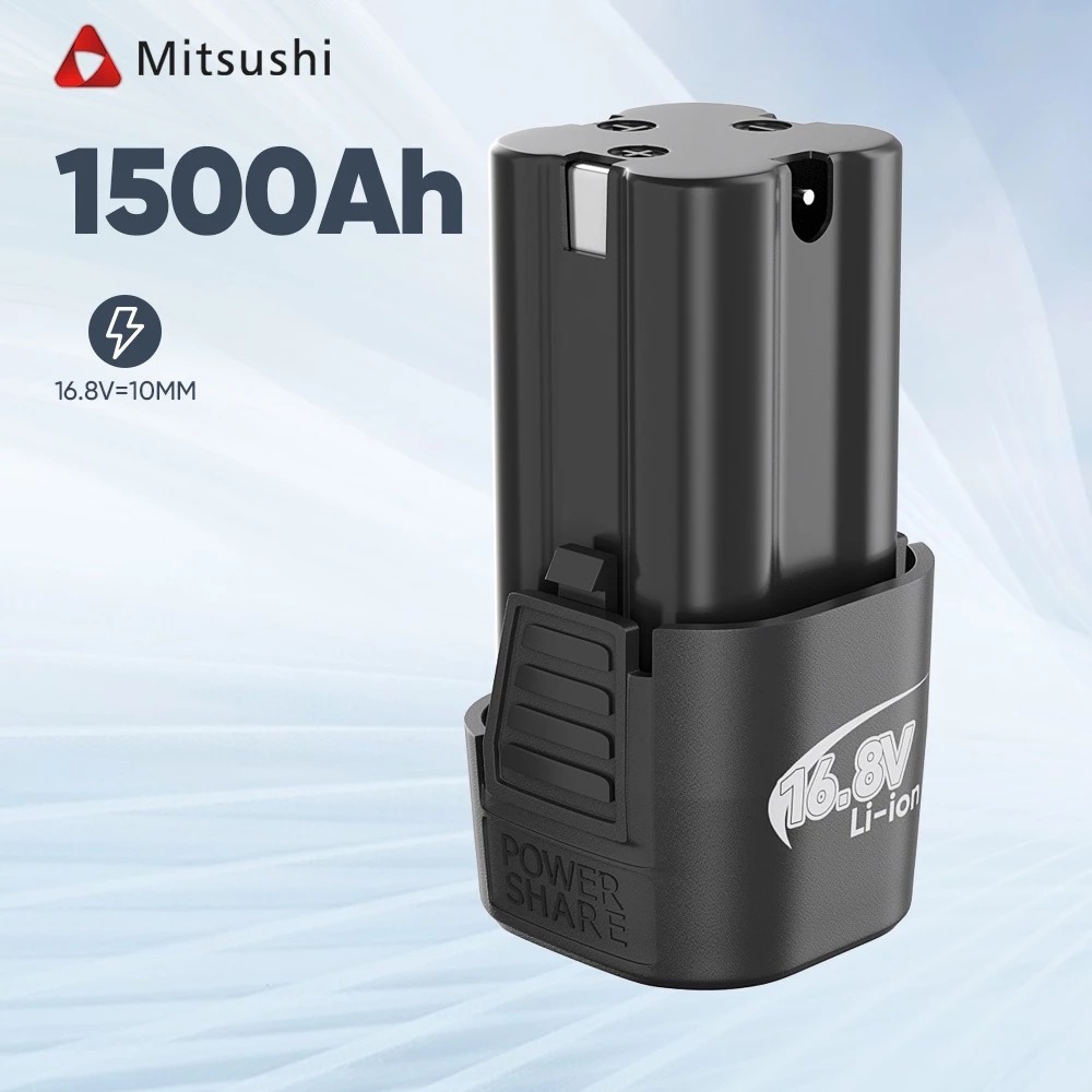 Mitsushi MDC168 แบตเตอรี่ลิเธียม 16.8V 2.0Ah แบต แบตเตอรี่ สว่านไร้สาย สว่าน สว่านมือ