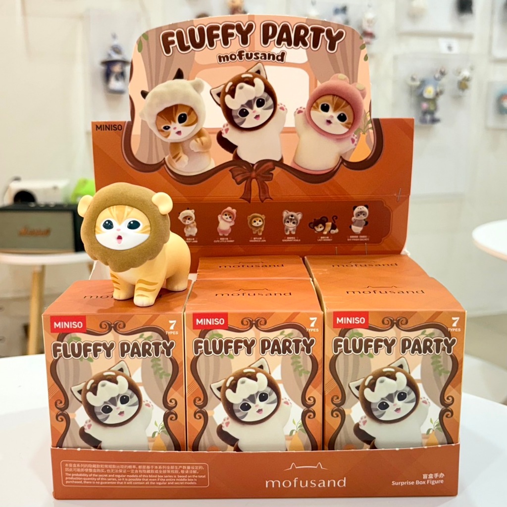 [จุ่ม/พร้อมส่ง] Mofusand Fluffy party