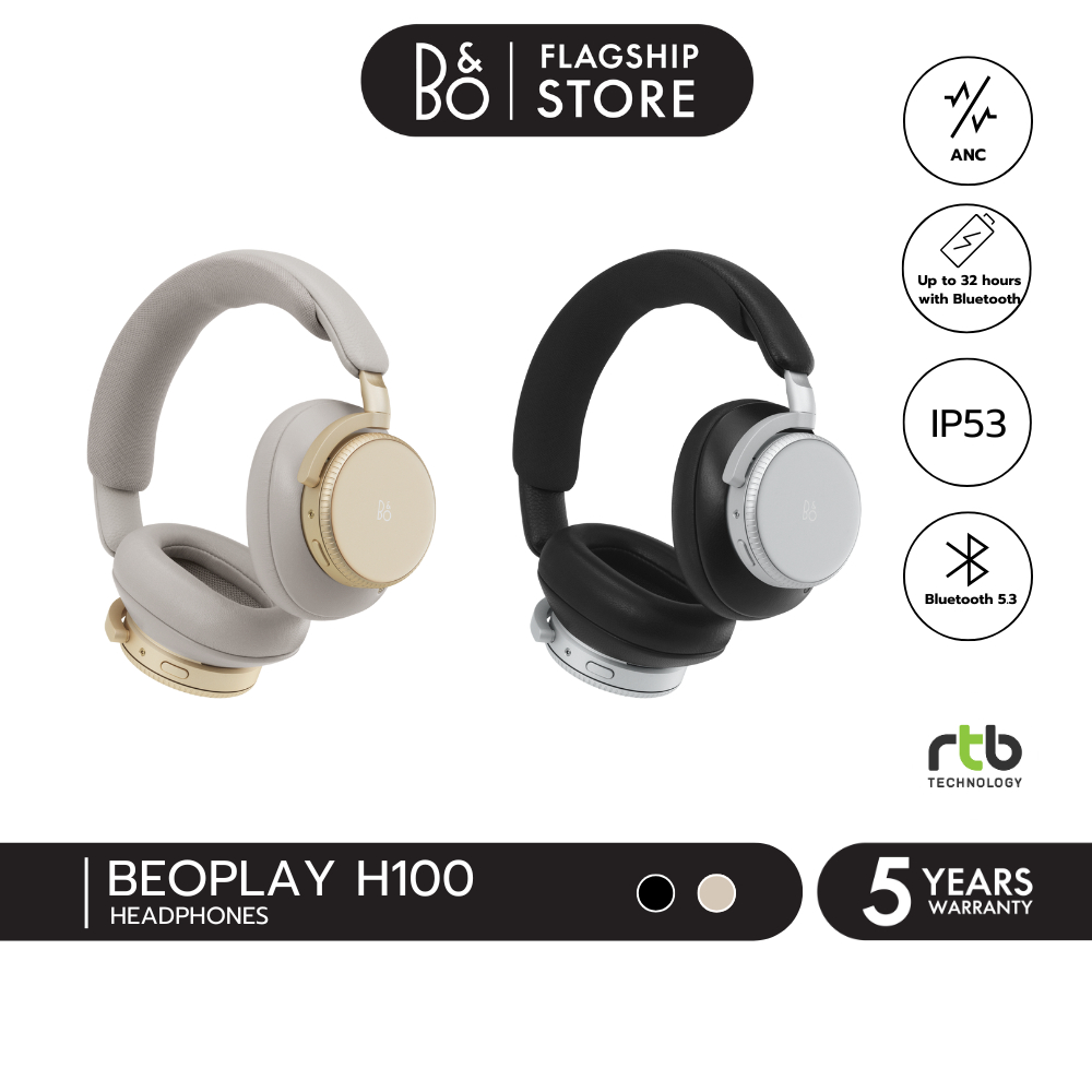 Bang & Olufsen Beoplay H100 หูฟังครอบหูไร้สาย สีทอง