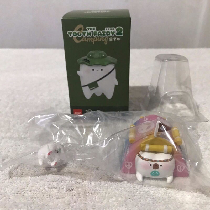 [มือ1/ส่งด่วน/Secret : 1 กล่อง] Jinart x Funktoy ครอบครัวฟันน้อย เวอร์ชั่นแคมป์ปิ้ง The tooth fairy V.2 camping Figure
