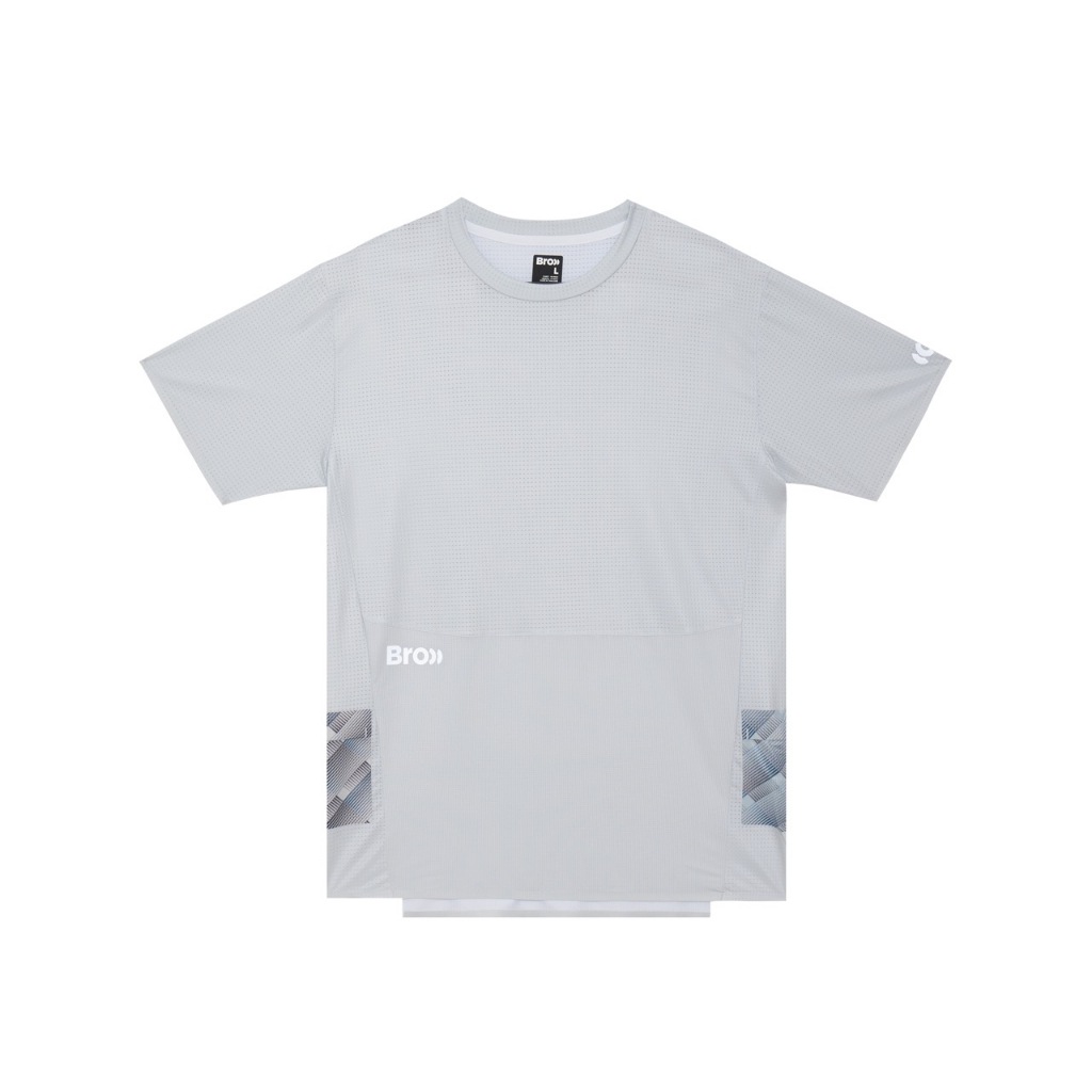 BROOO FUNCTIONAL RUNNING SHIRT SS2024 IVORY WHITE