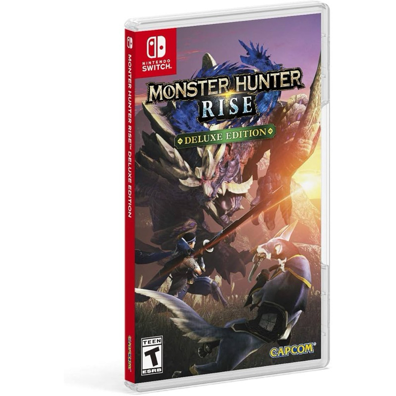 แผ่นเกม Nintendo Switch Deluxe Edition มือสอง : Monster Hunter Rise Deluxe Edition(พร้อมส่ง)