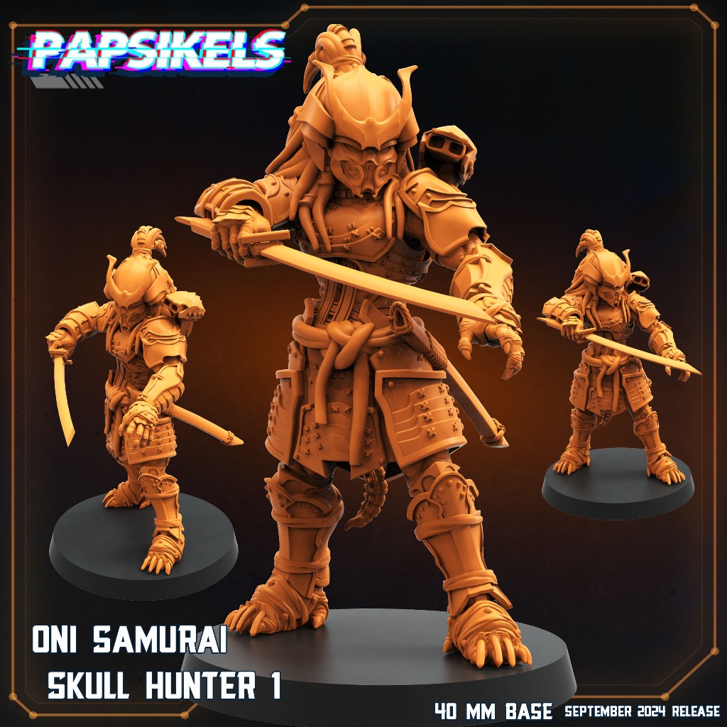 ONI SAMURAI SKULL HUNTER 1 - Sci-Fi