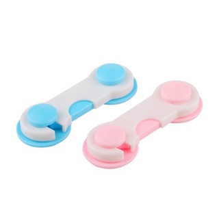 🔥พร้อมส่ง🔥ที่ล็อคประตู คละสี กันเด็กเปิด ที่ล็อคตู้ ตัวล็อคต…