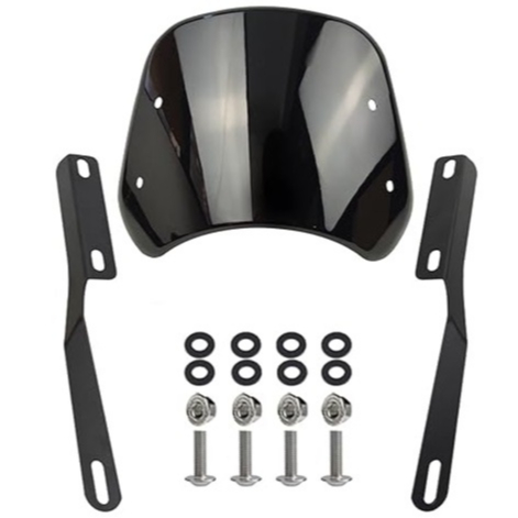 ฝาครอบกระจกกันลม Deflector สไตล์เรโทร สําหรับ HONDA CT125 CT 125 Trail Trail125 Hunter CT150