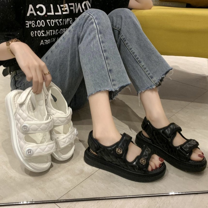 leeblackshoe รองเท้าเเตะเเบบสวมผู้หญิง แฟชั่น สวมใส่สบาย น้ำหนักเบา รุ่นใหม่ A600