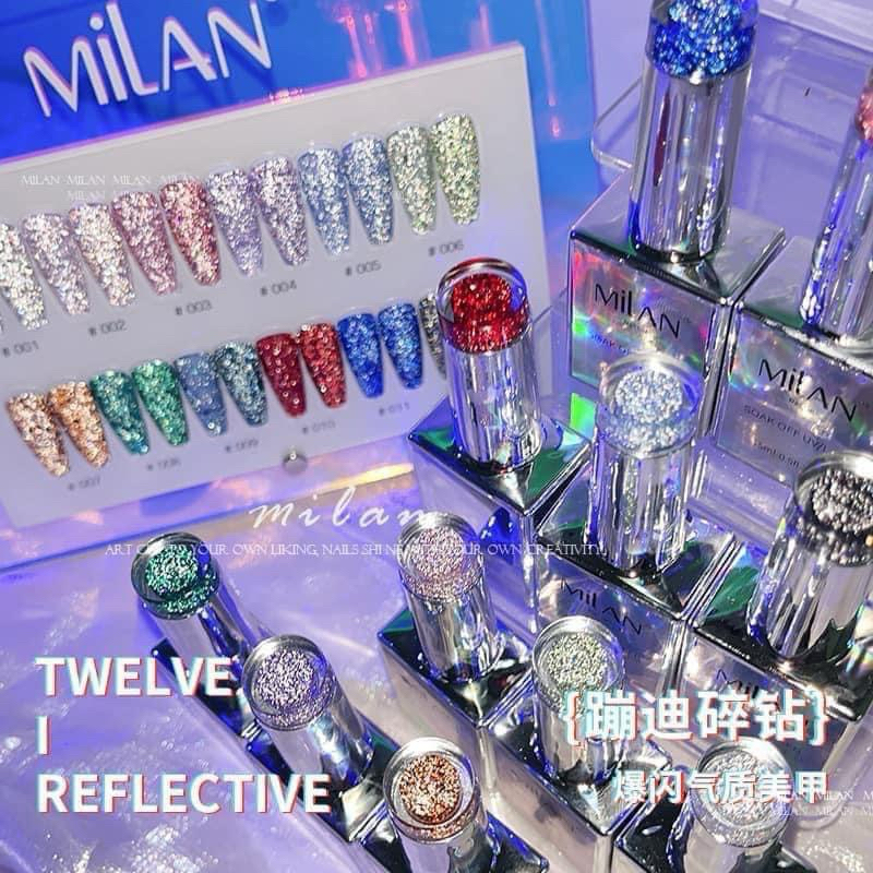 12 สี แฟลชขวดเงินรุ่นใหม่milan