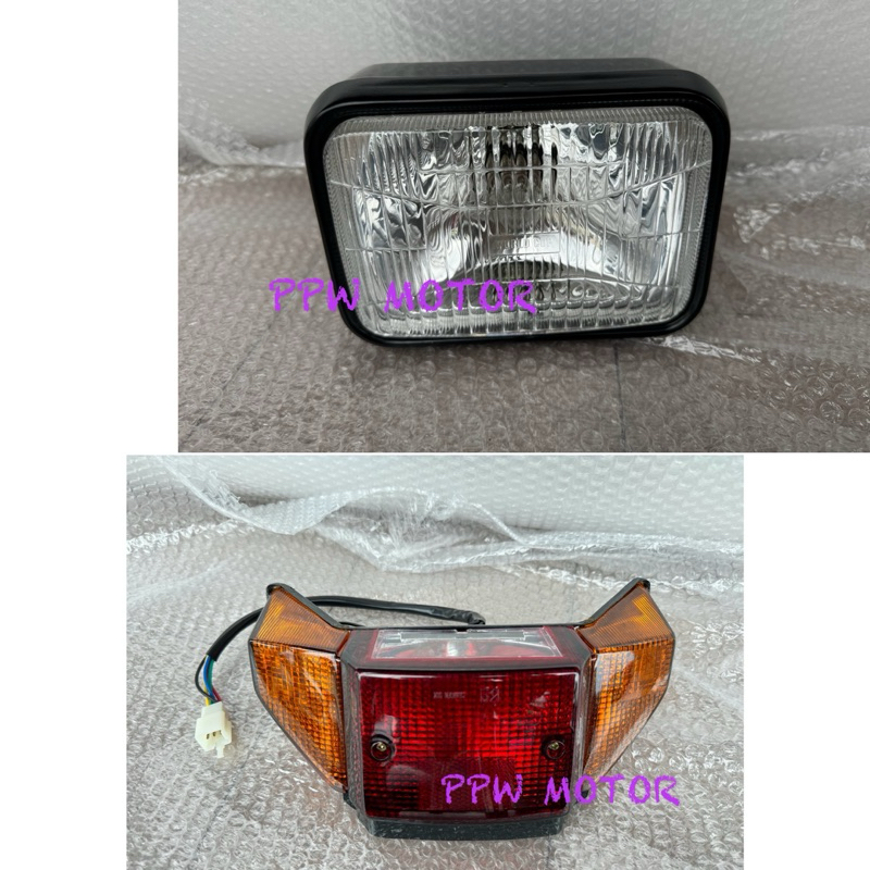 ไฟหน้าชุด+ไฟท้าย RXZ ของใหม่ตรงรุ่น