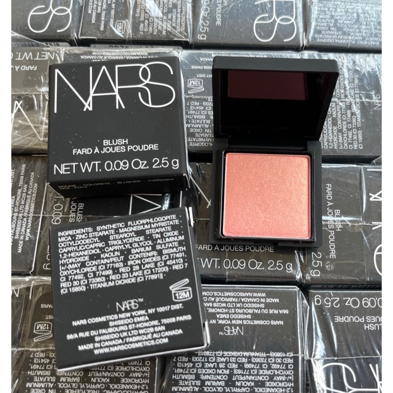 ขนาดใหม่ ใหญ่ขึ้น Nars Blush Powder 2.5g # Orgasm