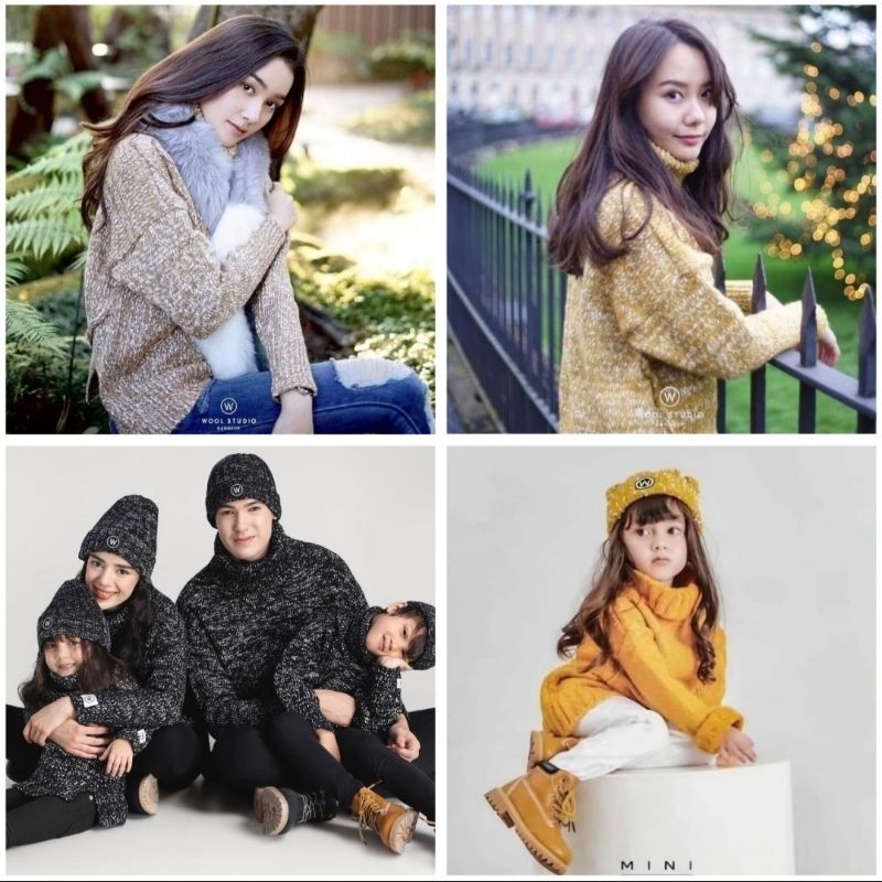 [New] Wool studio mimi sweater (ใช้ส่วนลดได้สูงสุด 30%)