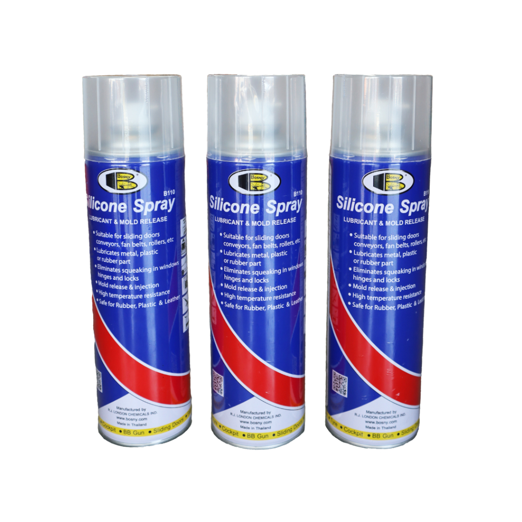 สเปรย์ซิลิโคน BOSNY สเปรย์ซิลิโคนหล่อลื่น ผลิตจากวัสดุคุณภาพดี ขนาด 500 ml