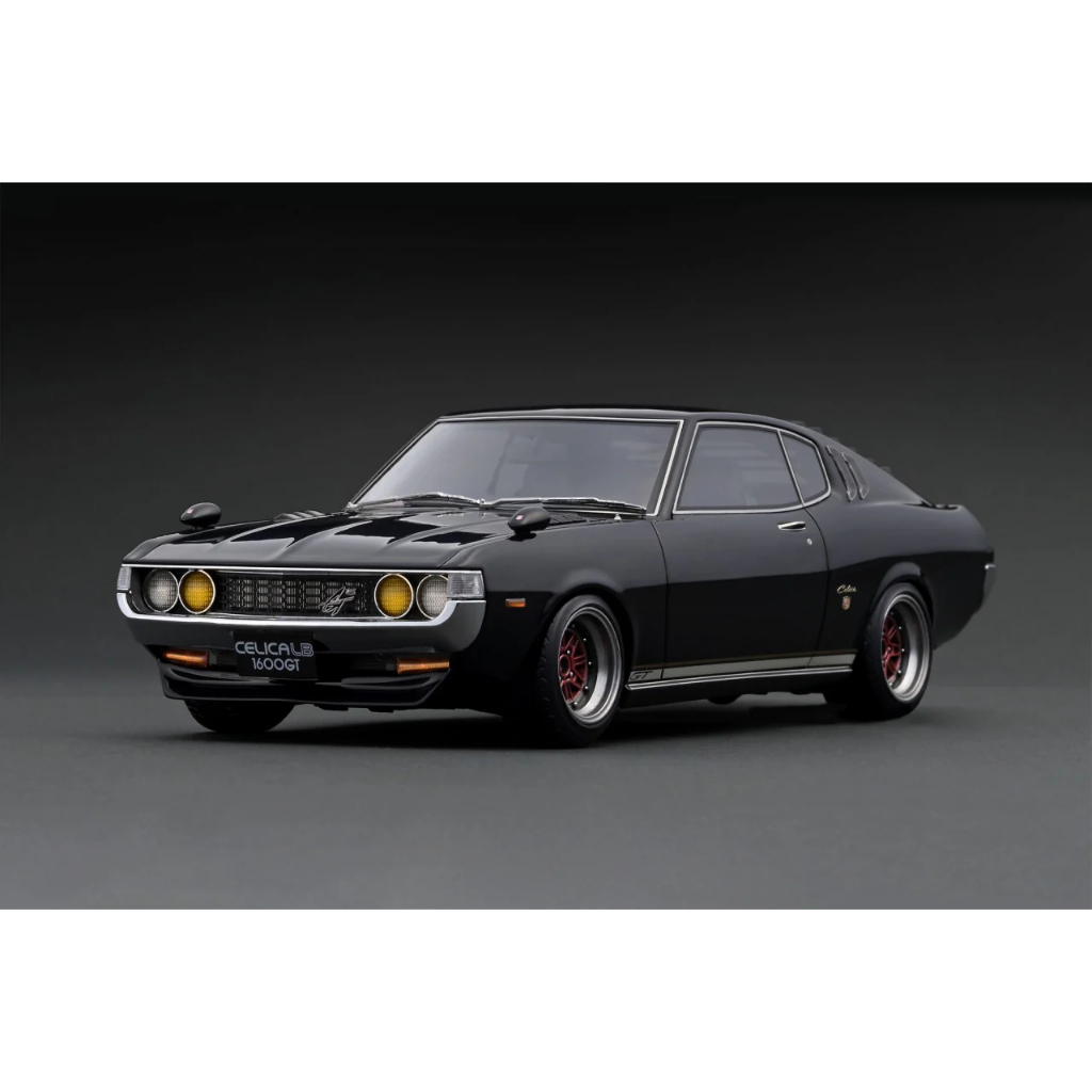 Toyota Celica 1600GT LB (TA27) Black 1/18 (ignition model)