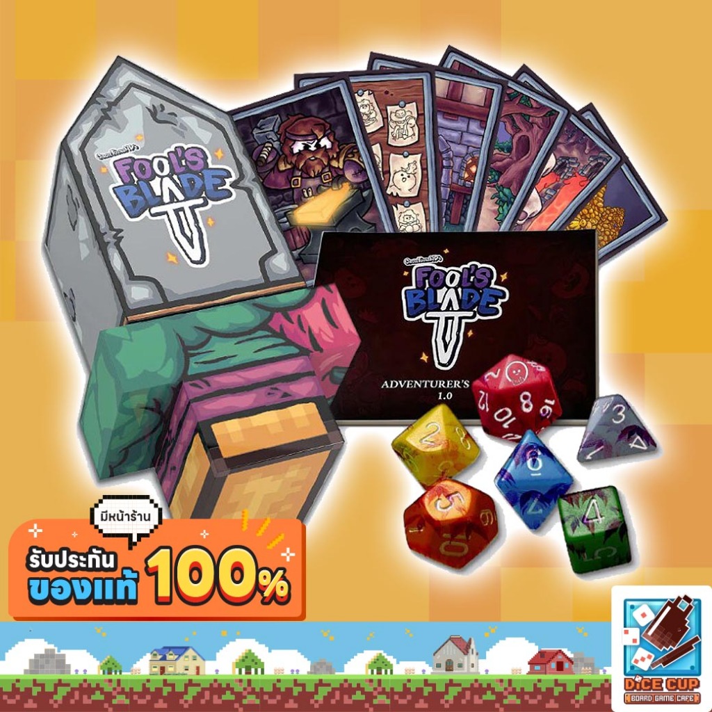 [ของแท้] Fool's Blade Standard 'Jumbo Box' Edition Card Game Board Game
