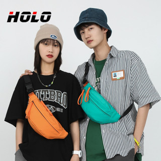 แฟชั่น กีฬา กระเป๋าหน้าอก กระเป๋าคาดเอว เหมาะสำหรับผู้ชายและ…