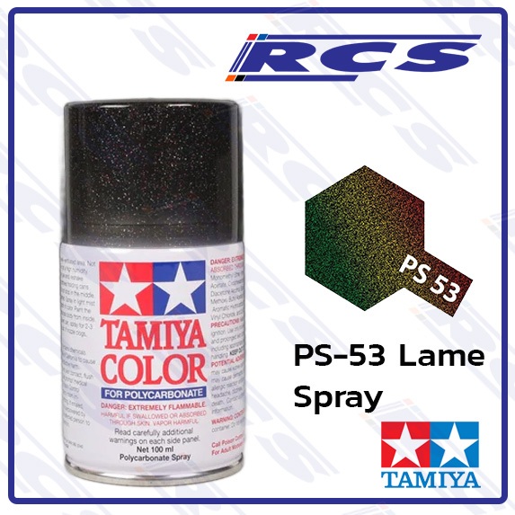 TAMIYA 86053 PS-53 LAME FLAKE  สีสเปรย์  ใช้พ่นบอดี้ใส รถบังคับวิทยุ ราคา ถูกที่สุด ดีลบีเคเค