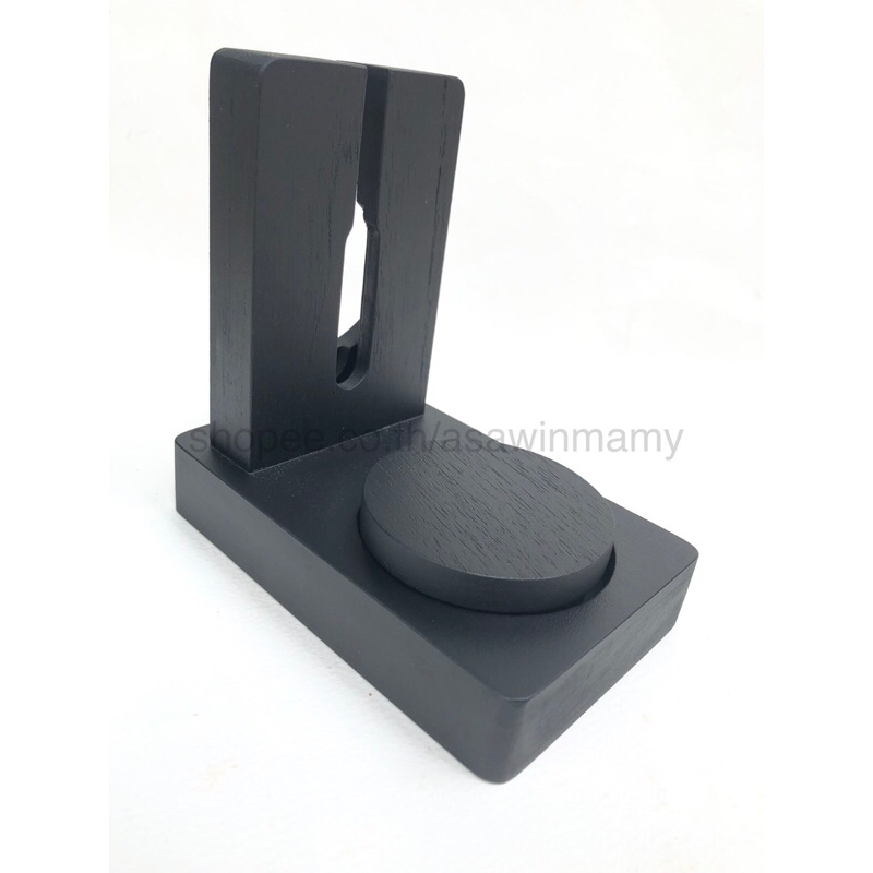 Stand & Cap for COMANDANTE MK4 แท่นวางและฝาปิดเครื่องบดกาแฟ(ไม่รวมเครื่องบด) สีดำ