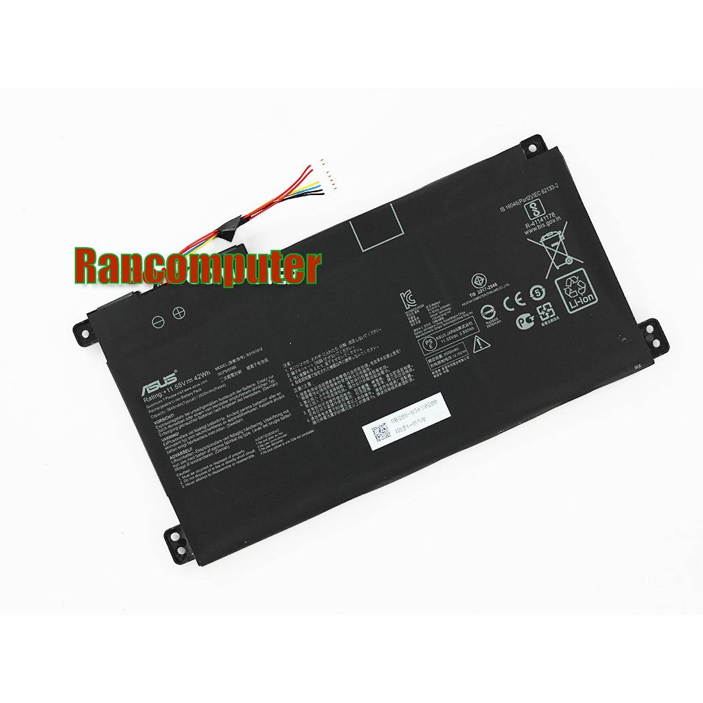 แบตเตอรี่โน๊ตบุ๊ค(แท้) C31N1912 B31N1912 ASUS VivoBook 14 E410MA E510MA F414MA L410MA