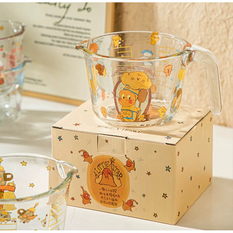 [พร้อมส่งจากไทย]TWINKLE TWINKLE ถ้วยตวงมีสเกล ขนาด 500 ml.