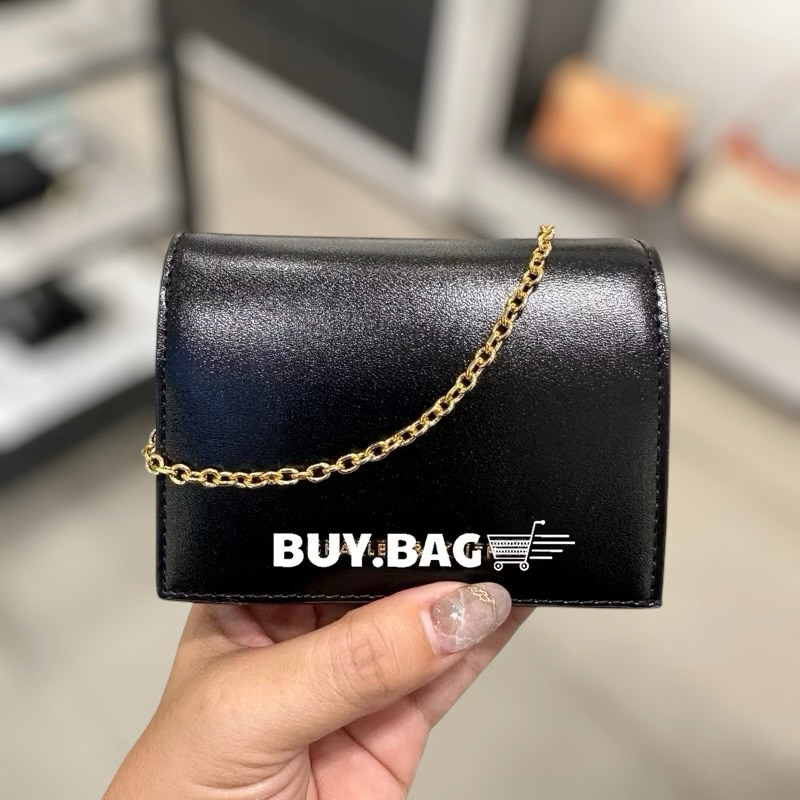 CHARLES & KEITH (ใช้โค้ดลด30% )CK6-10680910 size.XXS กระเป๋าสตางค์มีสายสะพายยาวค่ะ
