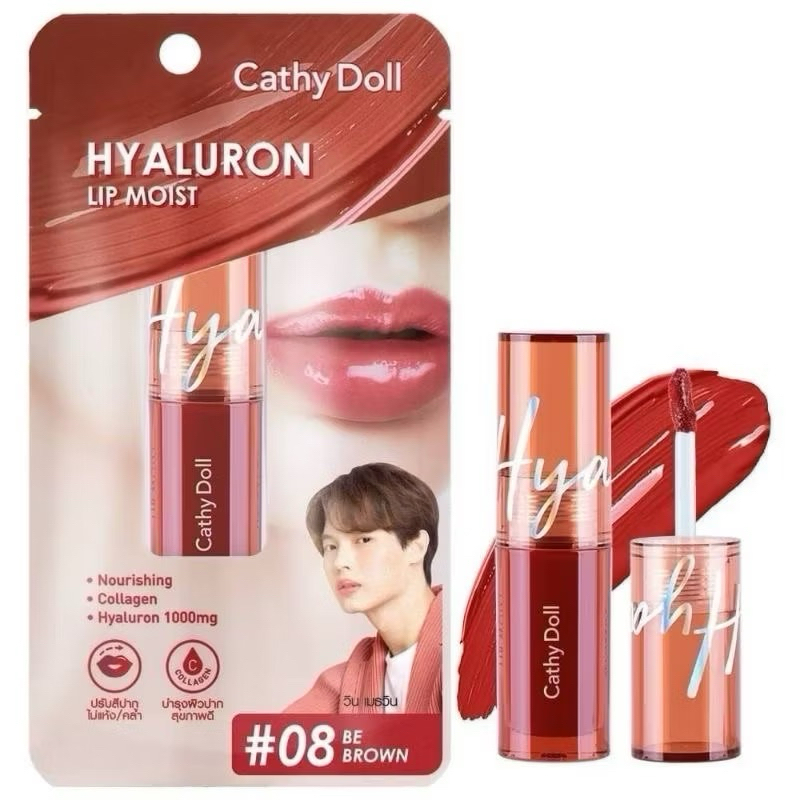 Cathy Doll Hyaluron Lip Moist 3.9g. เคที่ดอลล์ ไฮยาลูรอน ลิป มอยส์ ลิปไฮยา ปากฉ่ำ
