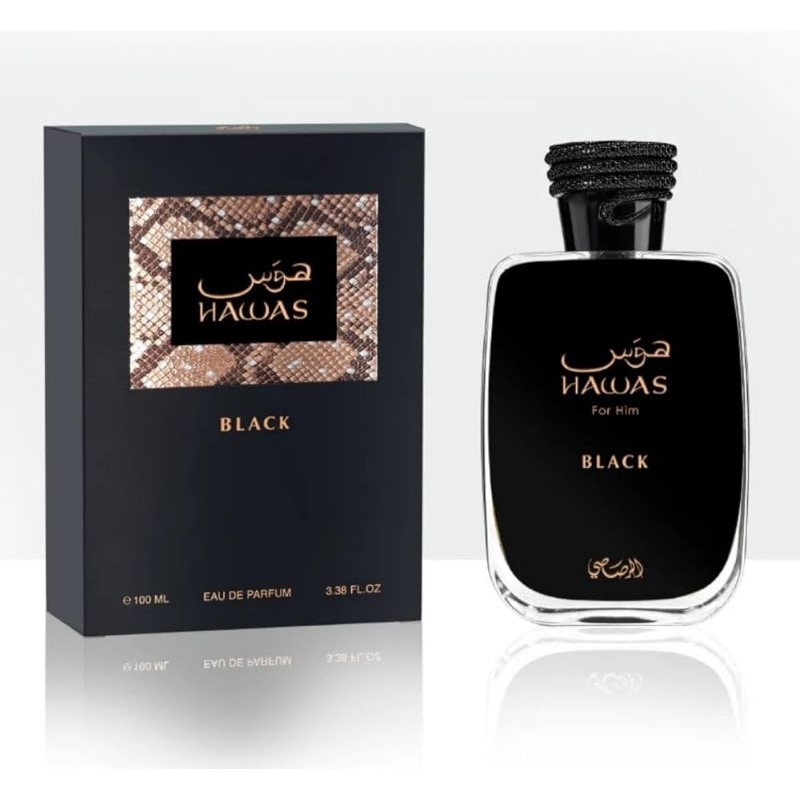 น้ำหอม Hawas Black by Rasasi ผู้ชาย New