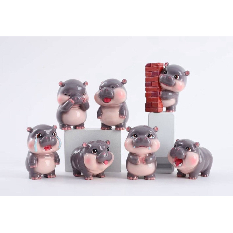 กล่องจุ่ม โมเดลต้าวหมูเด้ง สุดน่ารัก ยกbox ลุ้นซีเครท