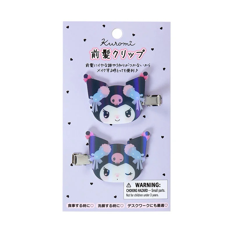 [ของแท้จากญี่ปุ่น ] กิ๊บติดผม Kuromi Romy Kyun Room Design Series คอลวันเกิด