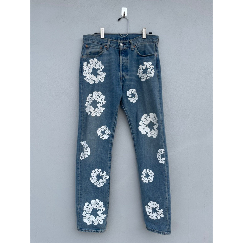 Denim tears jeans light wash 32