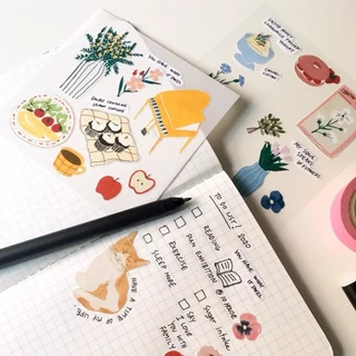 [Take Time To Make Kraam] Sticker Premium PET / Sticker PVC Premium Clear สติ๊กเกอร์กันน้ำสำหรับตกแต่ง