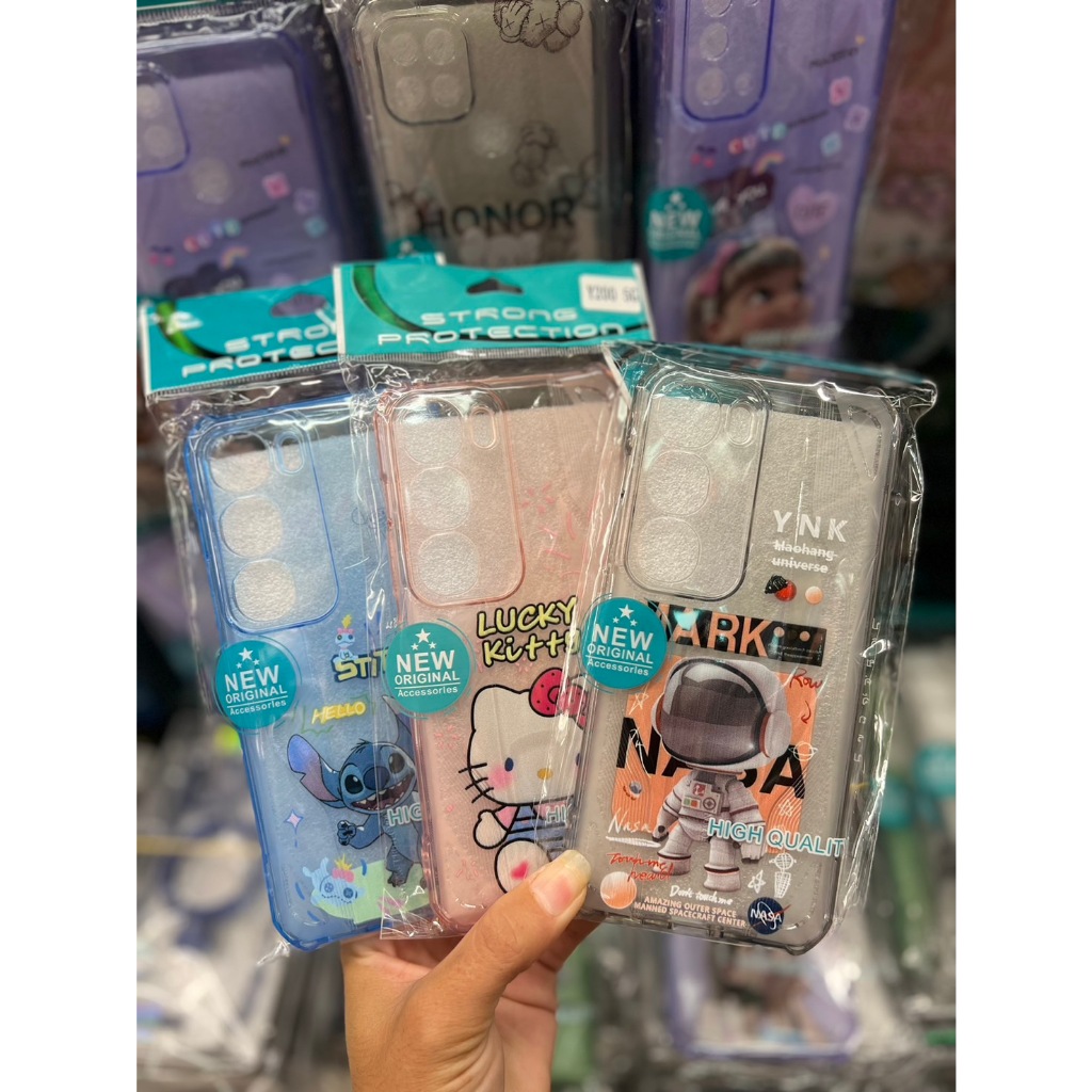 เคส สำหรับรุ่น Vivo Y200 5G ตรงรุ่น เคสใส กันกระแทก การ์ตูน แบบ นิ่ม