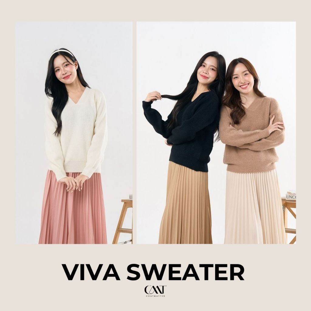 Coatmatter - Viva sweater เสื้อไหมพรม