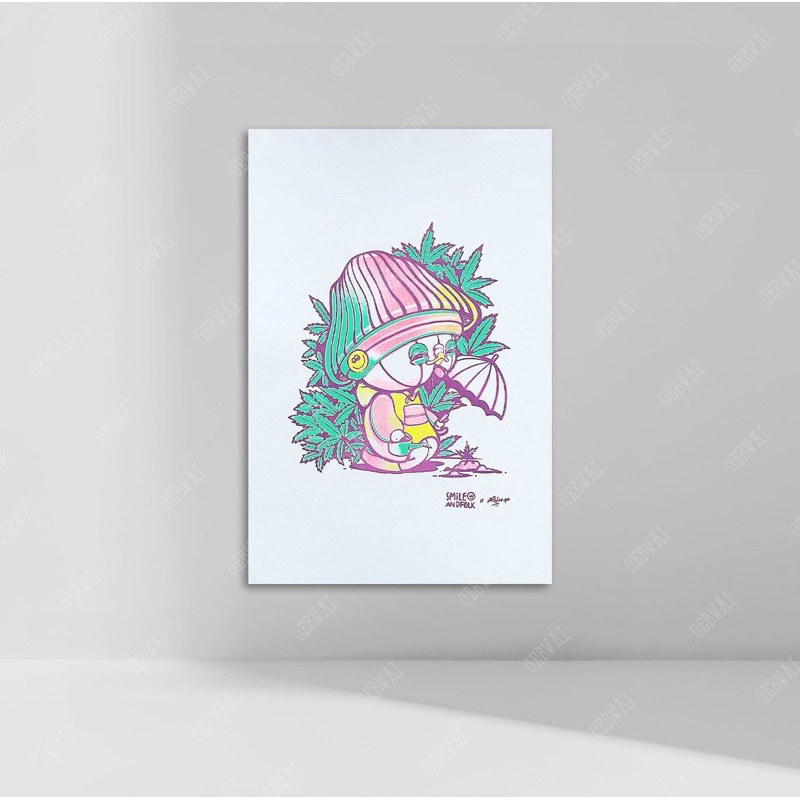 Asin x Smileandfolk print