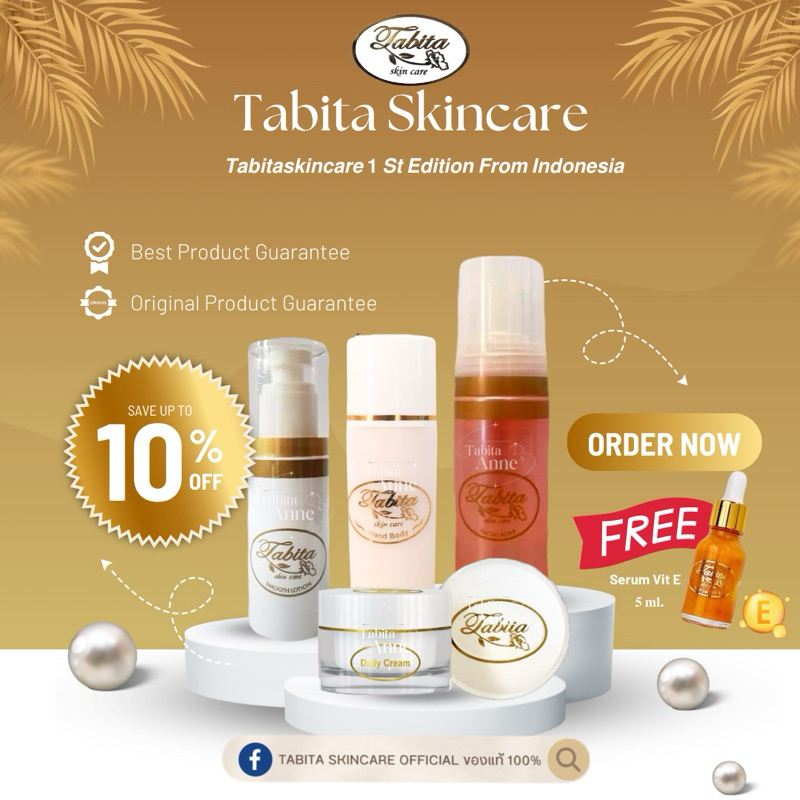 Tabita Skincare buy 1 set Free serum!!