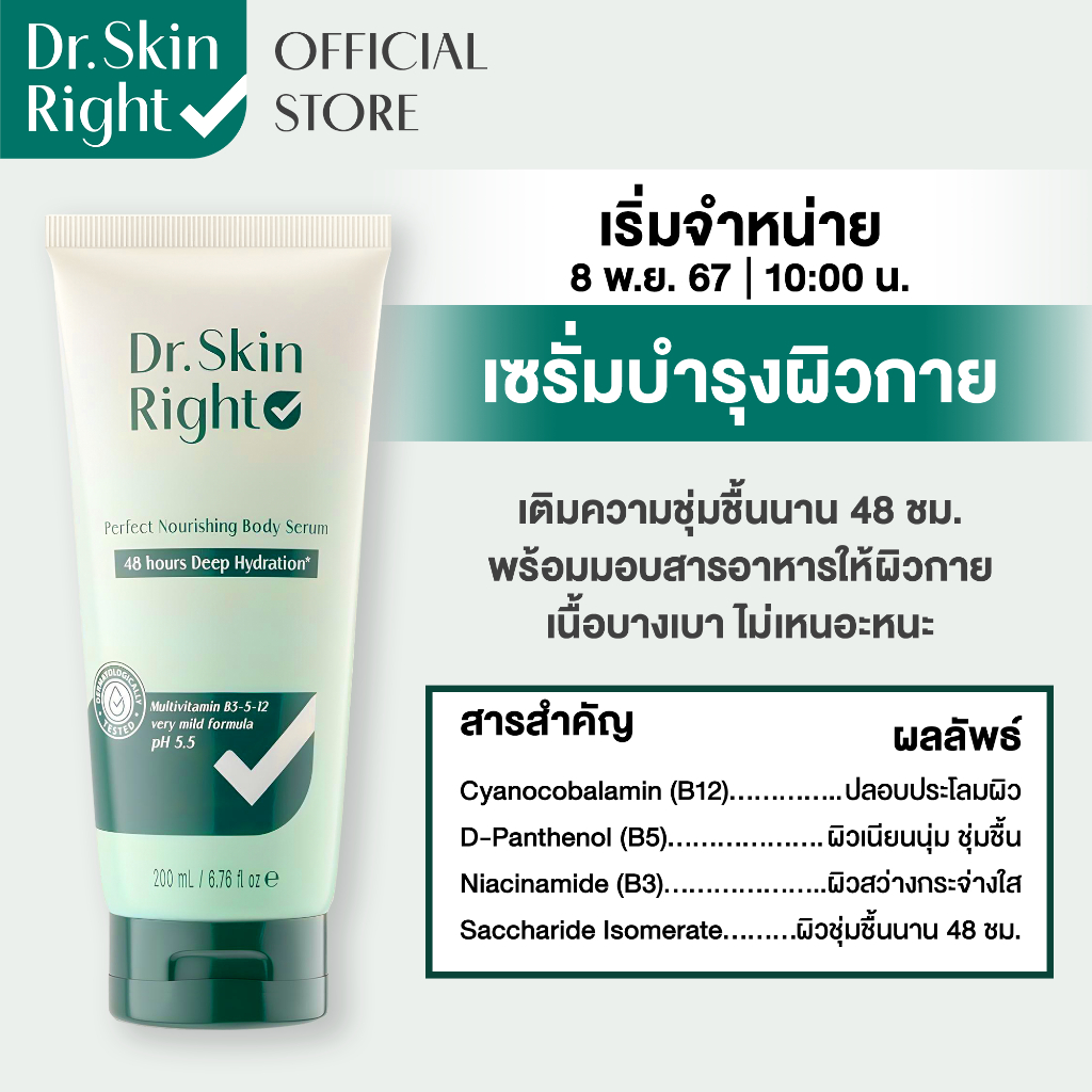 DR.Skin Right Perfect Nourishing Body Lotion 200 mL