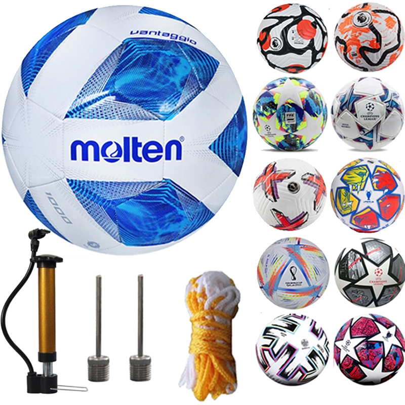 ยูฟ่าแชมเปียนส์ลีก ฟุตบอลเบอร์ 5 SoccerballลูกฟุตบอลหนังPUฟุตบอล