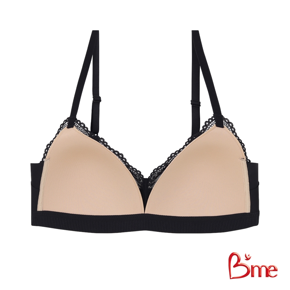 B'me เสื้อชั้นในไร้โครง level 1 ฟองบาง รุ่น ME1A2U สีดำ สีนู้ด New M.12  (ME6A2U)