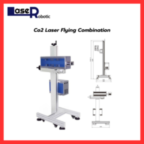 เครื่องเลเซอร์มาร์คกิ้ง CO2 แบบลอยตัว-Co2 Flying Marking Machine Cabinet