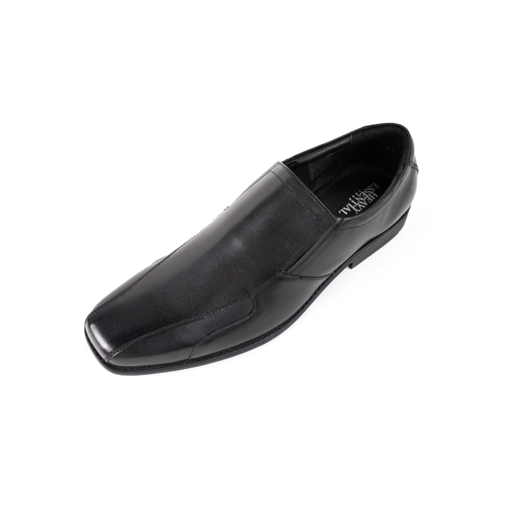 Heavy Shoes รองเท้าหนังแบบสวม รุ่น NB4819 สีดำ