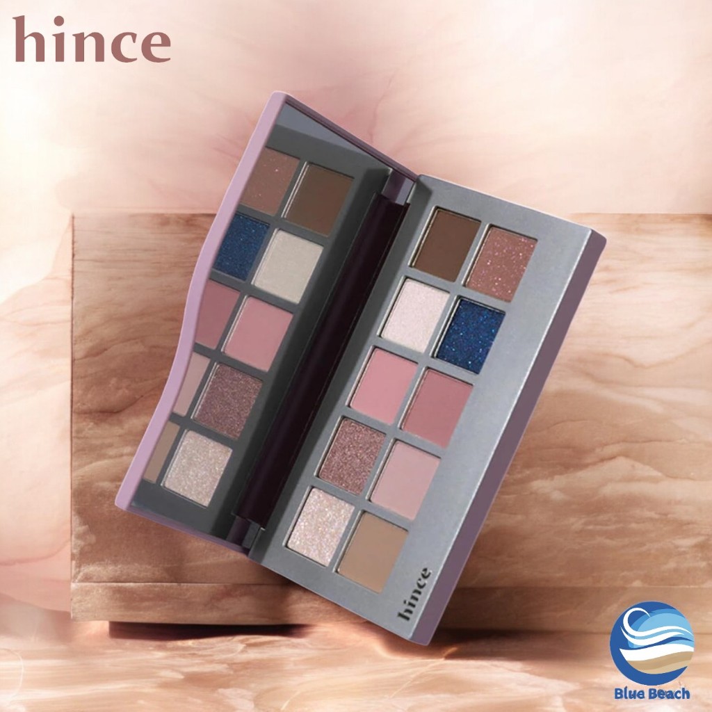 hince New Depth Eyeshadow Palette / พาเลทอายแชโดว์เนื้อละเอียด สีติดทนนาน