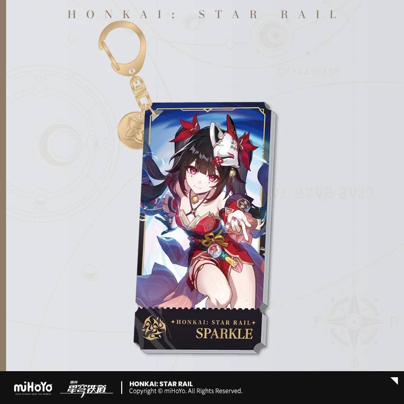 [ของแท้จาก Official] พวงกุญแจตัวละคร Honkai Star rail พร้อมส่ง!!!