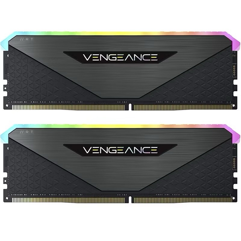 แรม RAM DDR4/3200 32GB CORSAIR VENGEANCE RGB RT (16GBx2) 32GB BUS3200 ประกัน LT