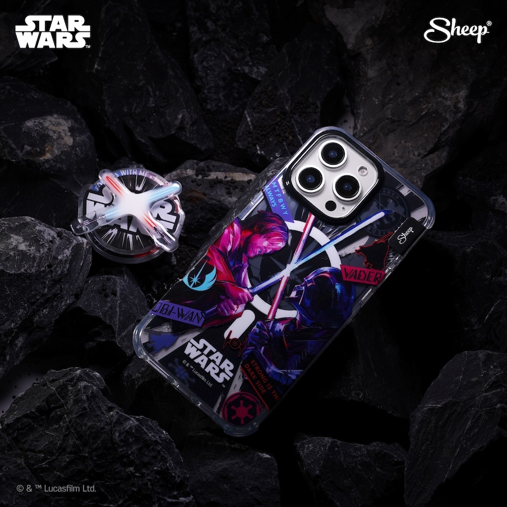 [For iPhone MS Star Wars ] Sheep Star Wars Limited Collection เคสสำหรับไอโฟนMS แม่เหล็ก เคสมีMagnet ฟรีGriptok ลิขสิทธิ์ - รูปที่ 6