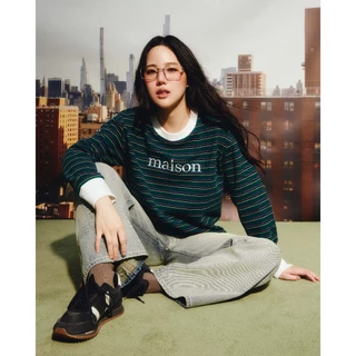 maison KEEPS | Paul Long Sleeve Top [Unisex] | เสื้อสเวตเตอร์ ลายทาง