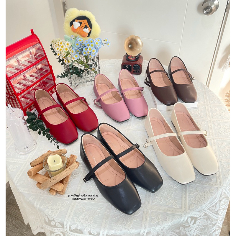 ꒰พร้อมส่ง꒱ รองเท้าคัทชูหนัง ไซส์35-44 | 🪭🫶🏻#รุ่นอลิส พื้นนิ่ม แบบไม่เสริมส้น (สั่งผ่านShopee Video ลด100.-)