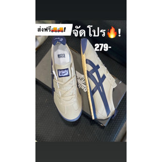 (ควร+เผื่อ1ไซส์)รองเท้าผ้าใบ🐯แบบหนังONI(หนัง)🐯🐯💯ไซส์36ถึง45ม…